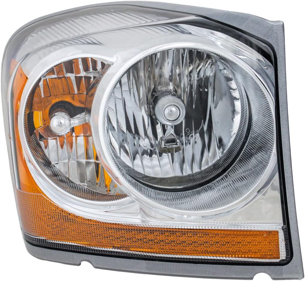 CarLights360: For 2004 2005 DODGE DURANGO Headlight Assembly Passenger Side w/Bulbs CAPA Certified For CH2503147 | 55077720AE, 55077720AC, 55077720AB