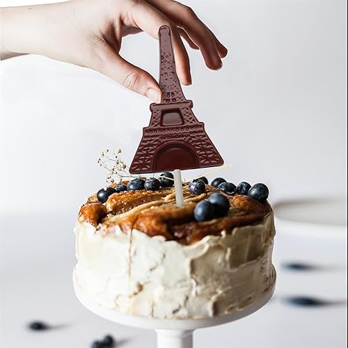 Miniatura 4 de Cybrtrayd Molde de caramelo de chocolate Torre Eiffel con instrucciones exclusivas para moldeo de chocolate con derechos de autor de Cybrtrayd