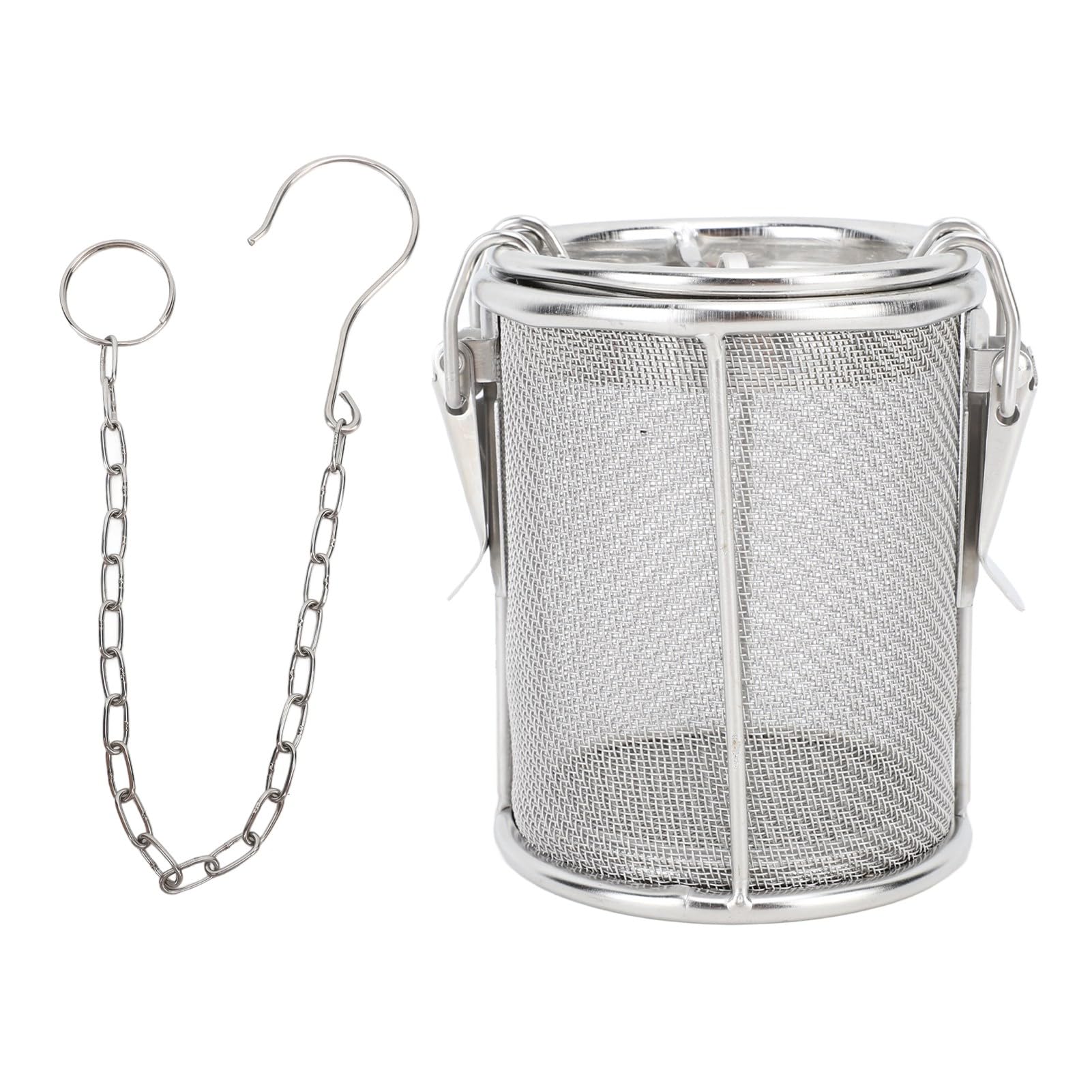 Soup Seasonings Seperation Basket, High Temperature Easy To Seasoning Filter Extra Fine Mesh for Kitchen (Small)