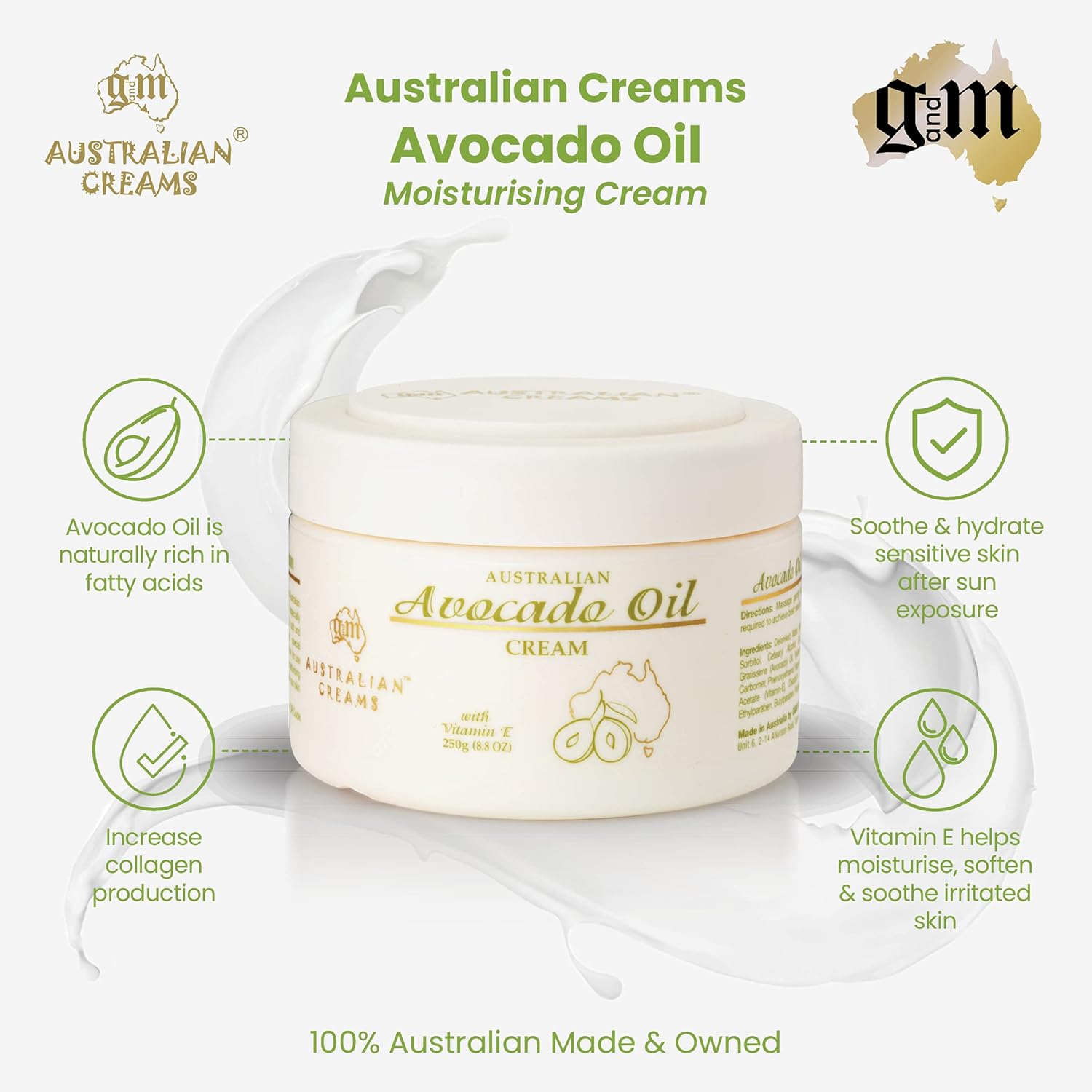 Avocado Oil Cream 8.8 Ounces BigaMart