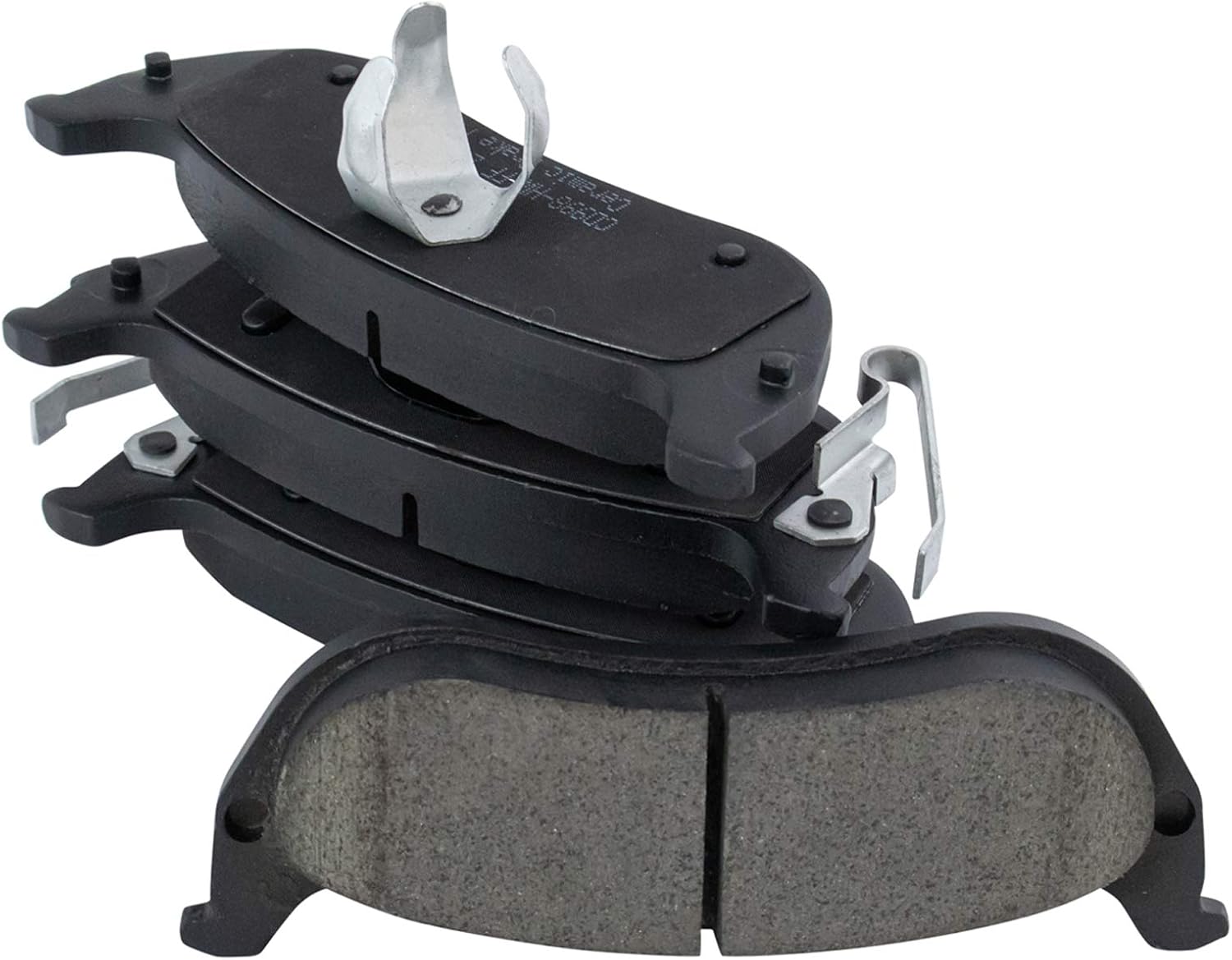 Front and Rear Ceramic Brake Pad Set Compatible with 2004-2008 Chrysler Pacifica