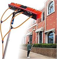 Vista 1 de Water Fed Pole Kit Water Fed Telescopic Brush Photovoltaic Panel Cleaning Tool Brush Head for Cleaning Photovoltaic and Solar Panels