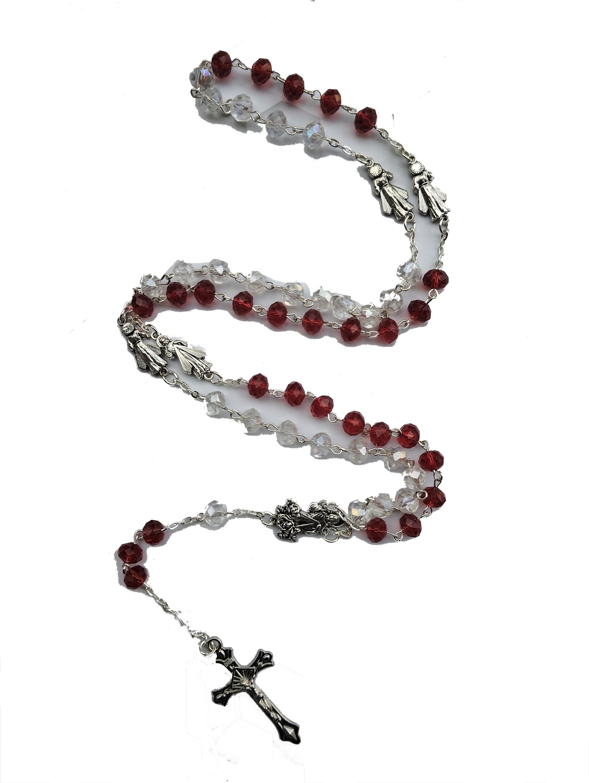 Divine Mercy Rosary| Blue Roasry| Special Rosary| Gift Items| Idhaya Crafts| christian Gift| Gift Articles| Prayer Articles| Rosary| Divine mercy| Jesus| Madha