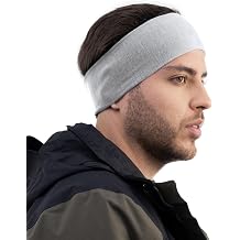 Avantic Baby Alpaca Wool Headband Lightweight Winter Ear Warmer for Running, Skiing & Cold Weather