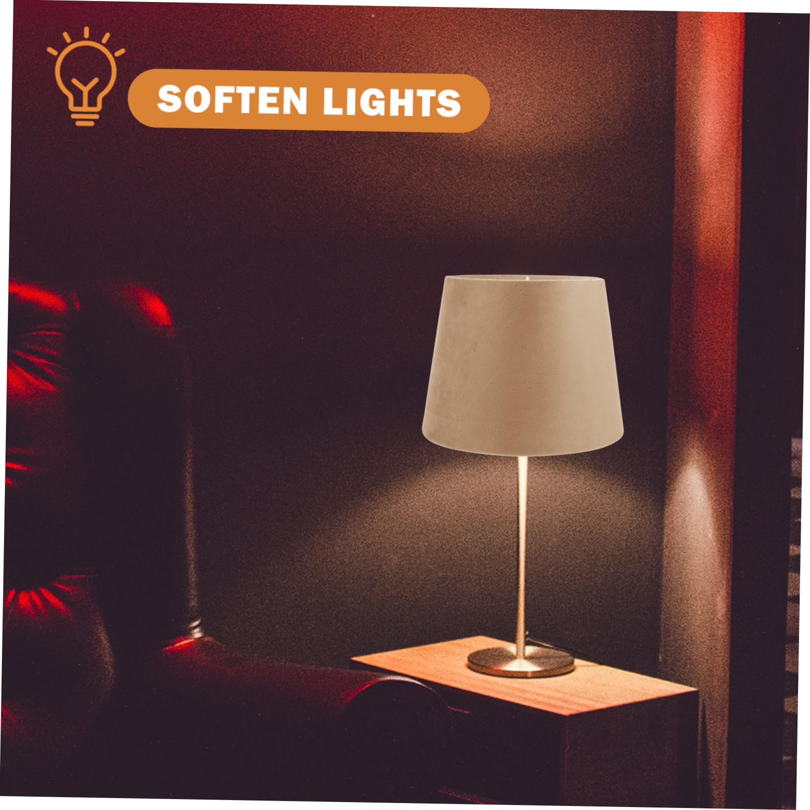 MAGICLULU Lampenschirm für Stehlampe aus Dekorativer Lampenschirm für Schreibtischlampe Ersatzschirm für Tischlampe Innenbereich