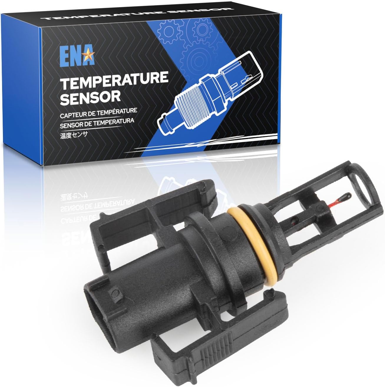 ENA Intake Air Charge Temperature Sensor Compatible with Jeep Grand Cherokee Dodge Sprinter 2500 3500 Mercedes-Benz C220 2.7L 3.0L l4 V6 1996-2015 2016 2017 2018 2019 2020 Replaces AX129 0005422818