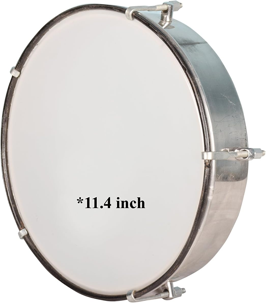 Kannan Musical Instruments Duff (S.S), 11.4 inch, Silver