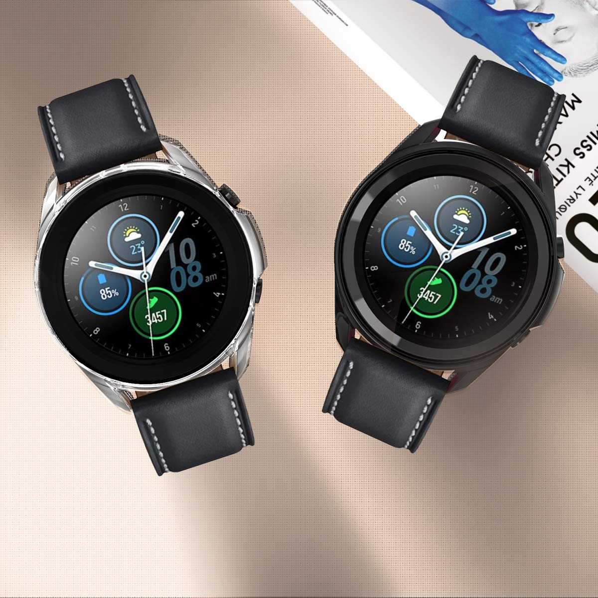 Amazon.co.jp: Samsung Galaxy Watch 3 41mm ケース ソフトケース 