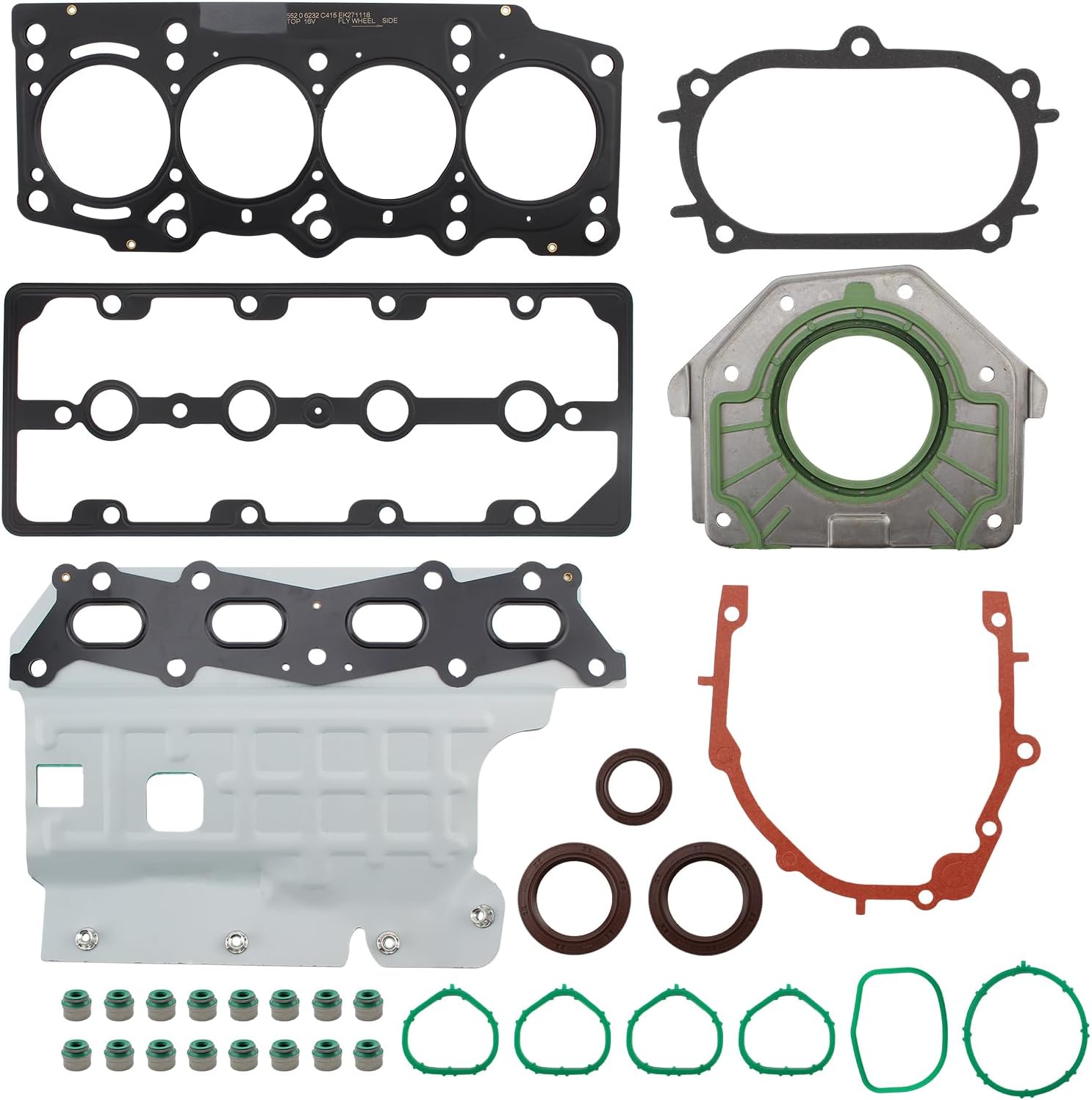 partszen 6389457 Head Gasket Set for Dodge Fiat Jeep Dart