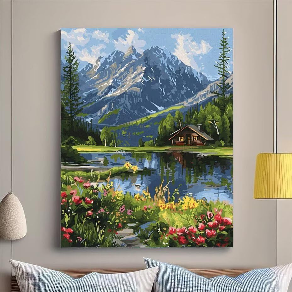 Peinture diamant adulte 45x60 cm grand format sans pixelisation