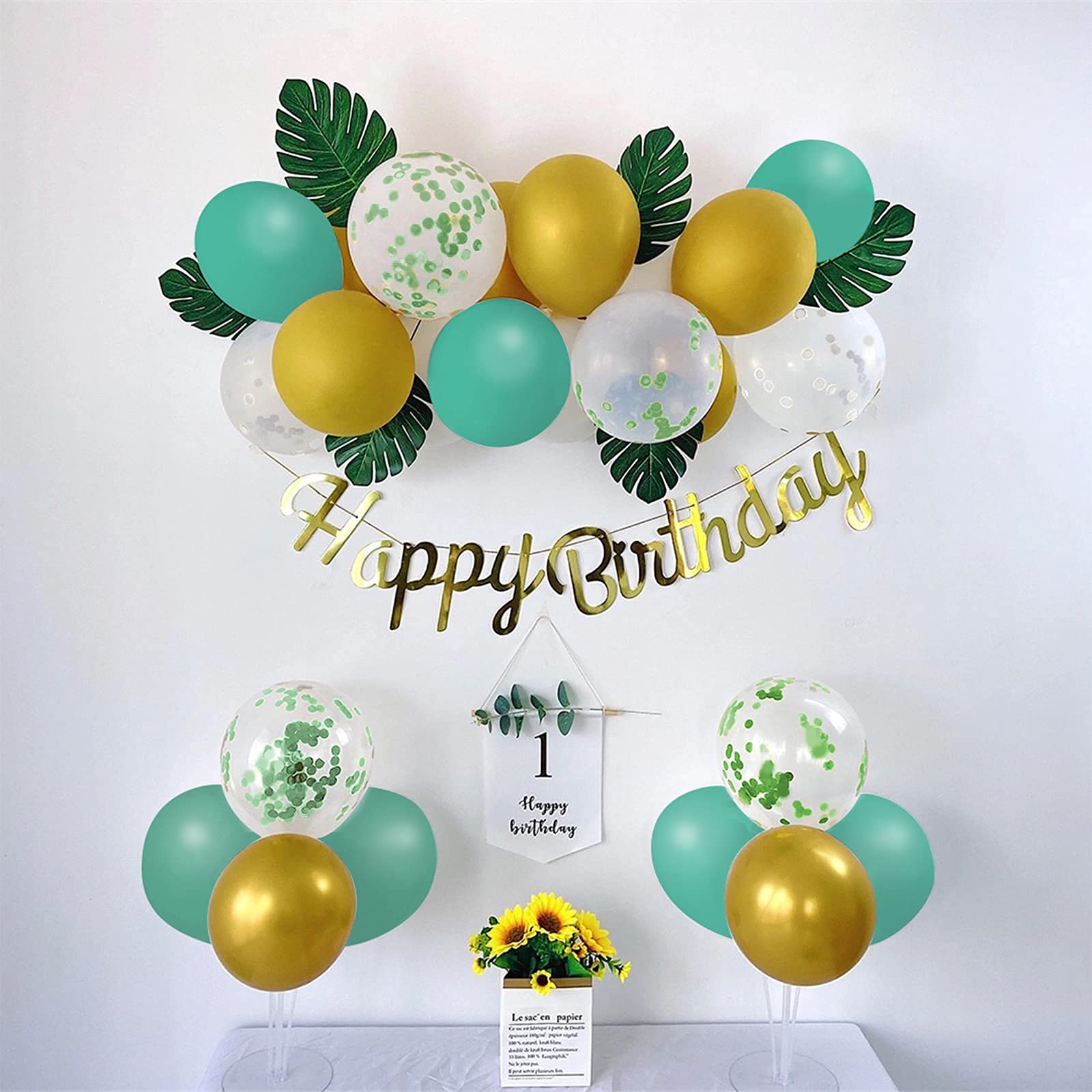 Buy DIY Sage Green and White balloon Garland Arch Kit for Baby Shower