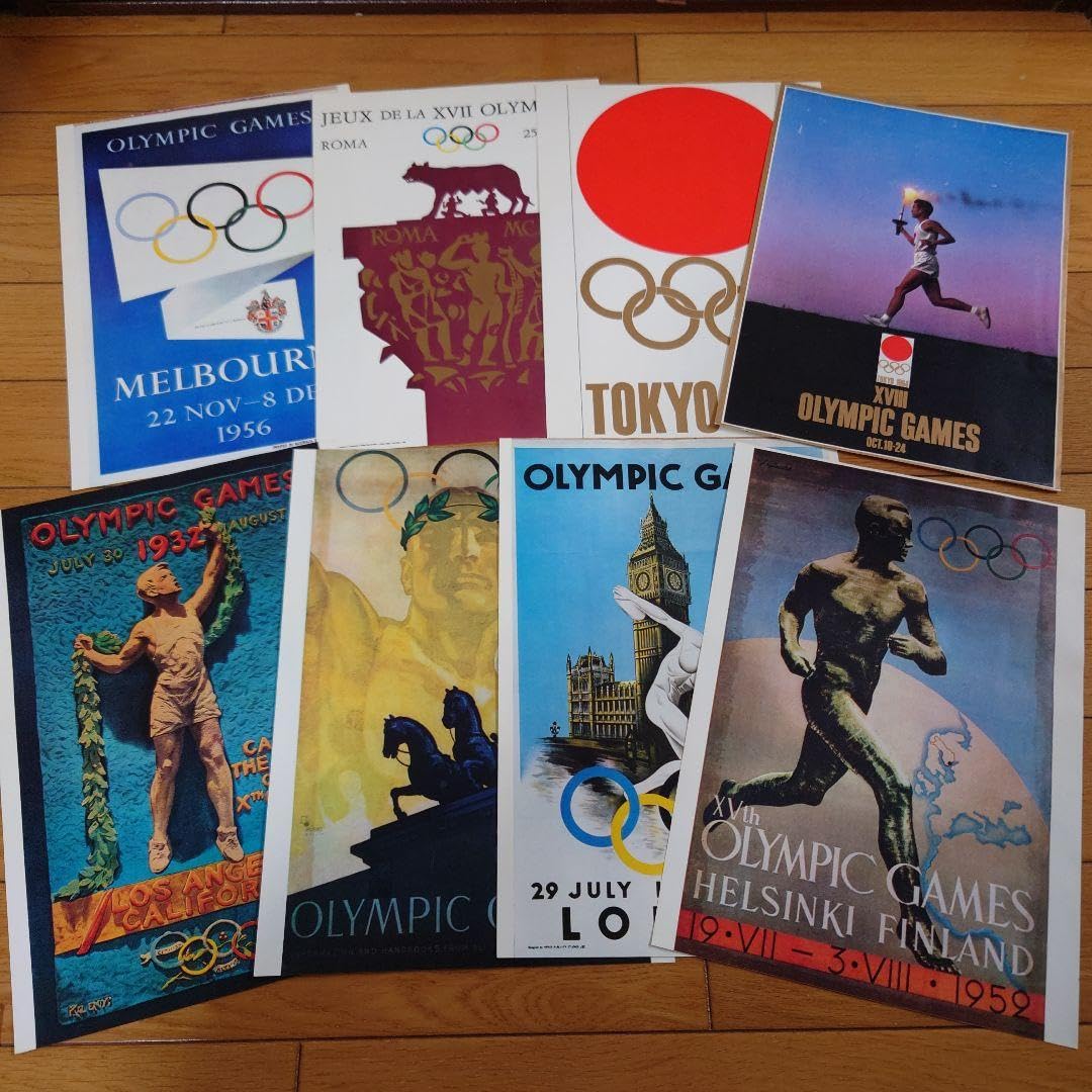 希少 世界各国 オリンピック ポスター 開催国記念切手一覧 五輪 第1回