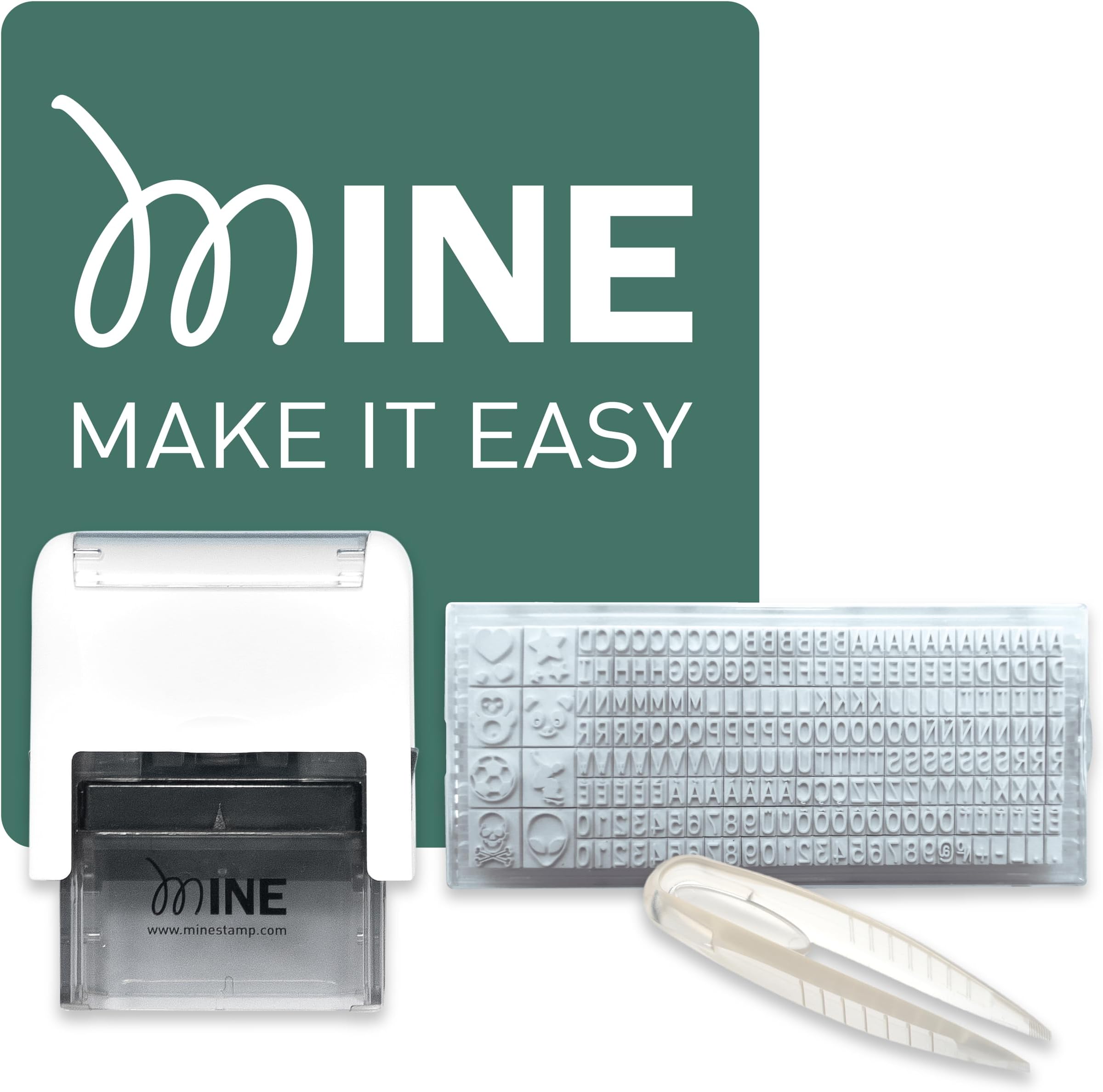 Mine Stamp - Compact Stamp For Clothes & Books