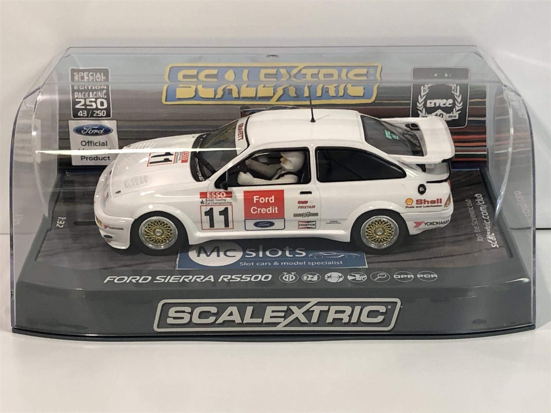 ScalextricBTCC Anniversary Special Edition Ford Sierra RS500 (Robb Gravett)