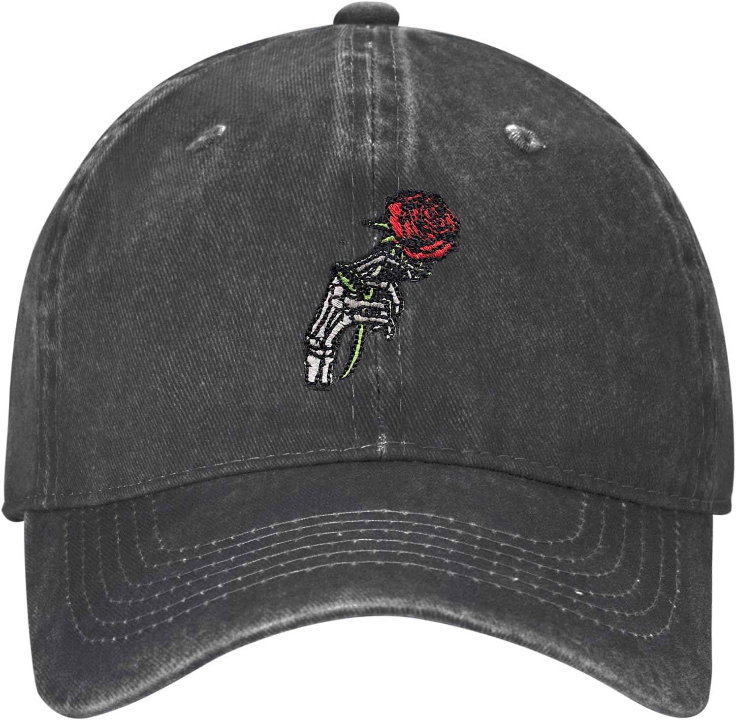 Embroidered Washed Baseball Cap for Men Women - Image 2