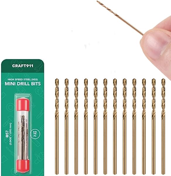 Micro Drill Bit Set #57 1.092mm HSS 1