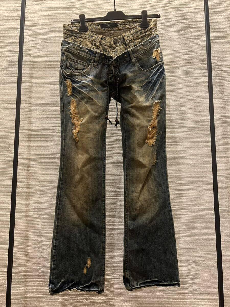 パンツ 00s midas gimmick japanese label denim 00s midas gimmick japanese label denim