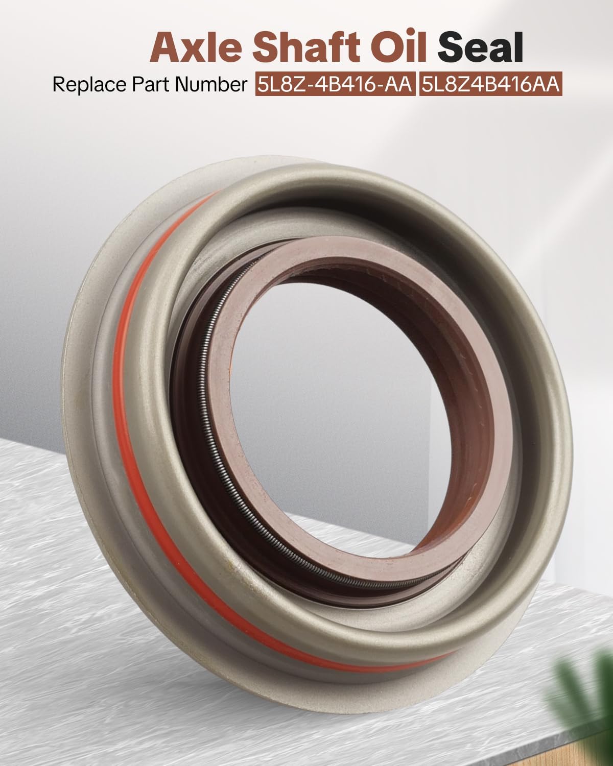 5L8Z-4B416-AA Axle Shaft Oil Seal Fit for Ford Edge Escape Explorer Sport Trac Flex Fusion Ranger Taurus X Lincoln Mercury #5L8Z4B416AA