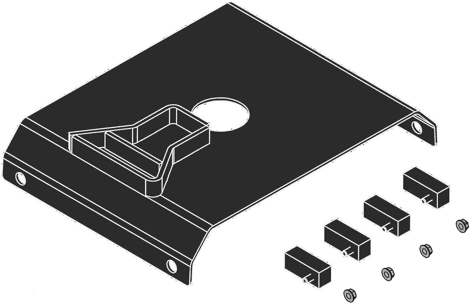 MoRryde RPB77001 Adapter Kit For Pullrite