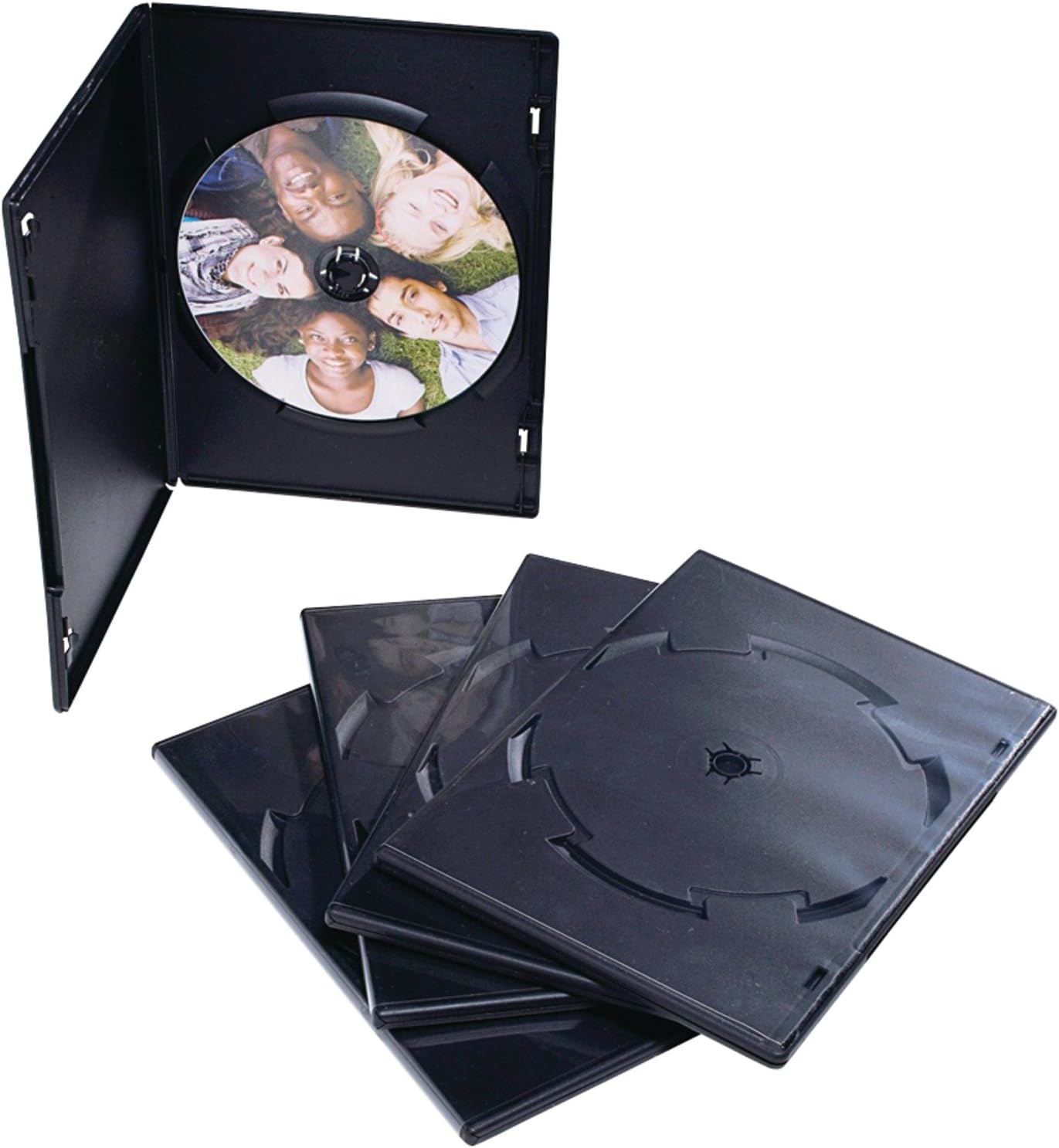 Verbatim 95094 CD/DVD Black Video Trimcases - 50pk