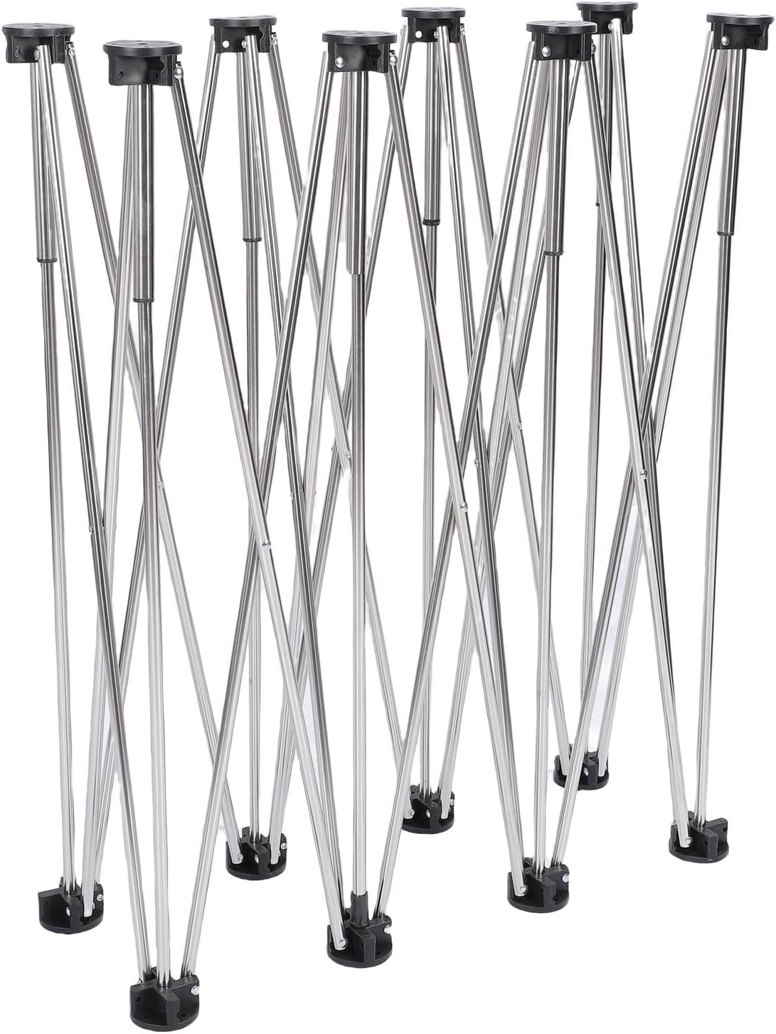 Fafeicy Foldable Workbench, Spider Leg Workbench Folding Work Stand Heavy Duty 800kg Capacity Stainless Steel Portable for Woodworking Construction Cutting
