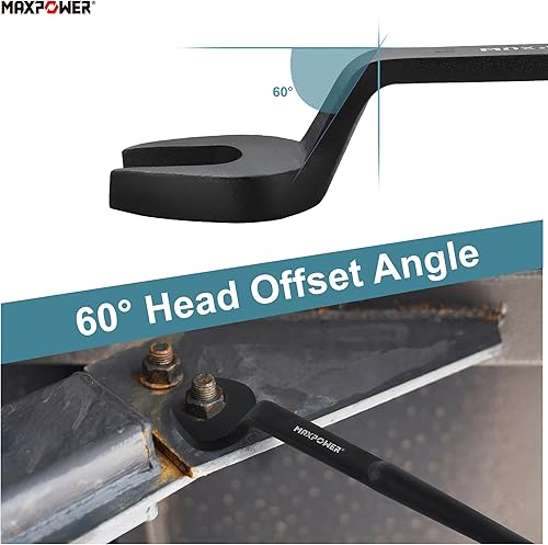 Vista 37 de MAXPOWER Llave Spud, apertura nominal de 7/8 pulgadas