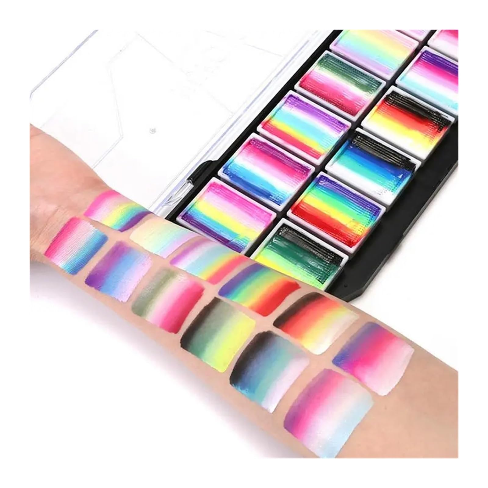 paleta de pintura corporal Paleta de maquillaje pintura corporal(B)