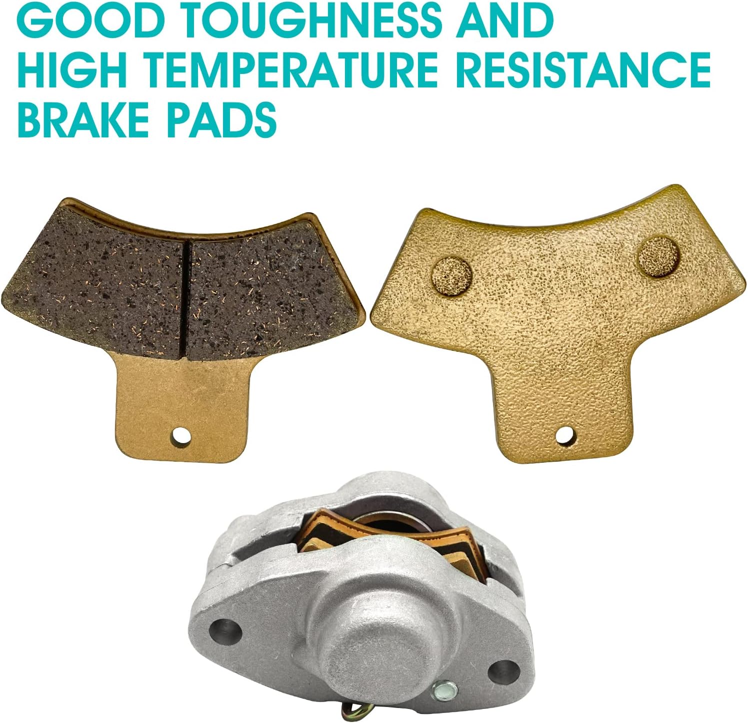 Rear Brake Caliper Assembly for Polaris Scrambler 400 500 Trail Boss 325 330 Magnum 325 500 Trail Blazer 250 400 Xpedition 325 425 Xplorer 250 400 Sport 400,OEM# 1910691 1910449 1910367 1910270