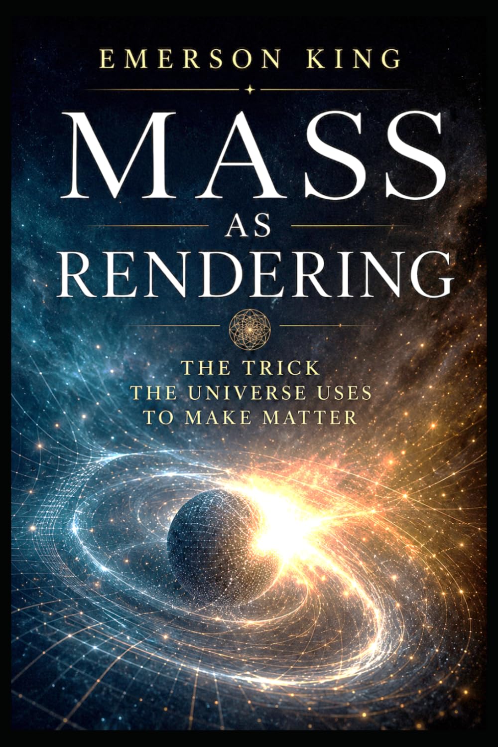 MASS AS RENDERING: THE TRICK THE UNIVERSE USES TO MAKE MATTER