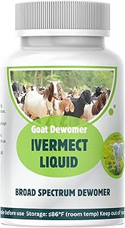 lvermect for Goat & Sheep, Dewomax Liquid for Goat & Sheep, Immune System & Digestive Health Support - 100ml