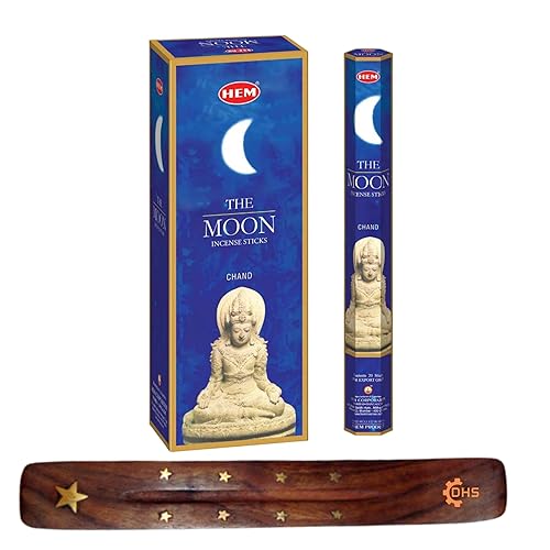 HEM Incense sticks PRECIOUS MOON Full box of 6 with