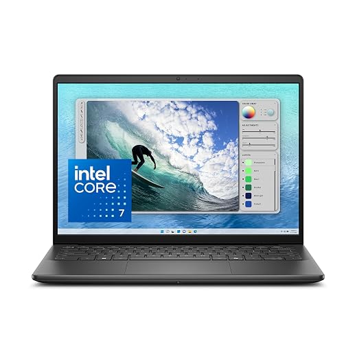 Dell Inspiron 5440 Laptop - 14.0-inch 16:10 FHD+ (1920 x 1200) Display, Intel Core 7-150U Processor, 16GB DDR5 RAM, 1TB SSD, Intel Graphics, Windows 11 Home, Onsite Service - Carbon Black