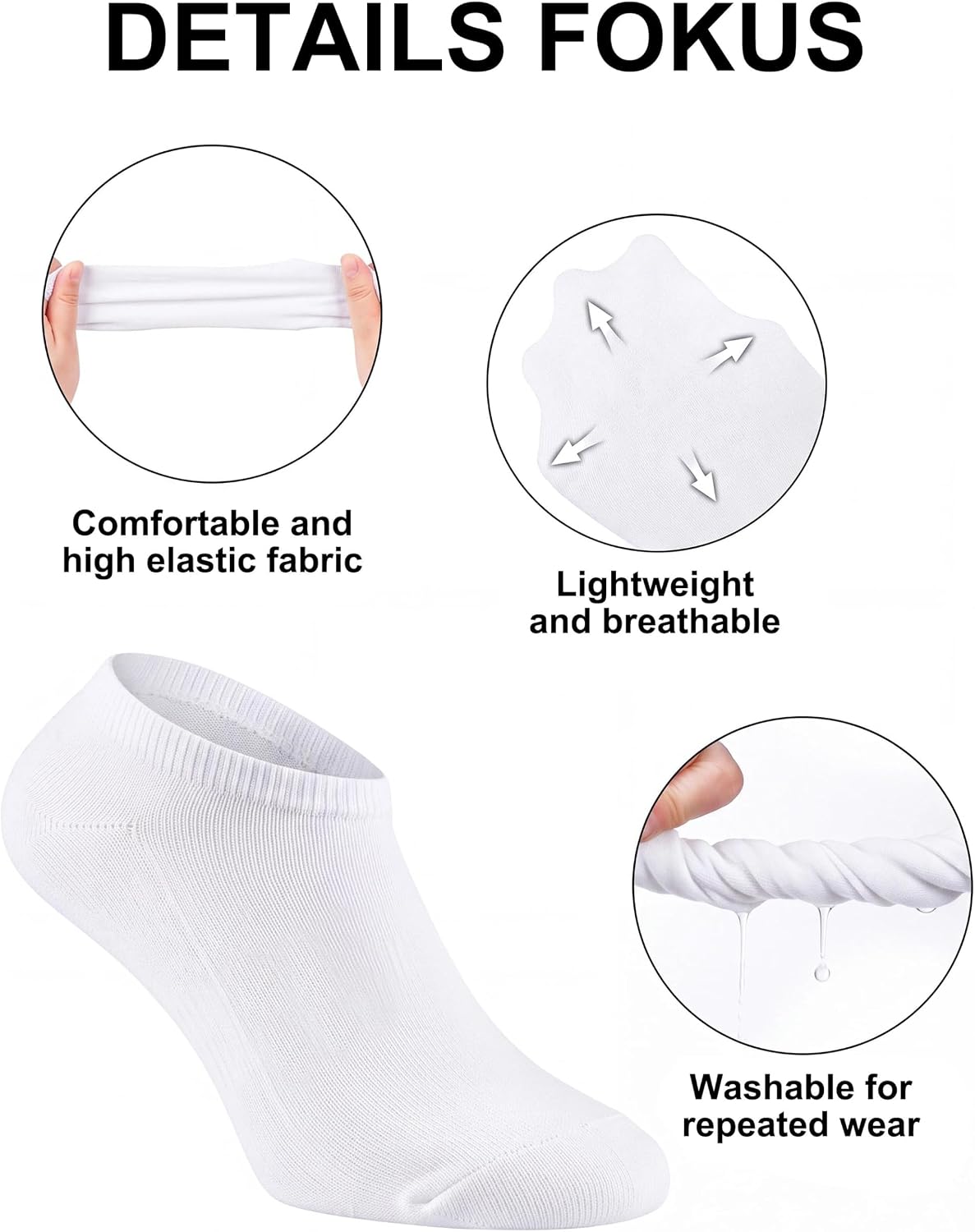 Cooraby 15 Pairs No Show Socks Kids Socks Anti-slip Low Cut Socks for Girls Boys Ankle Athletic Socks