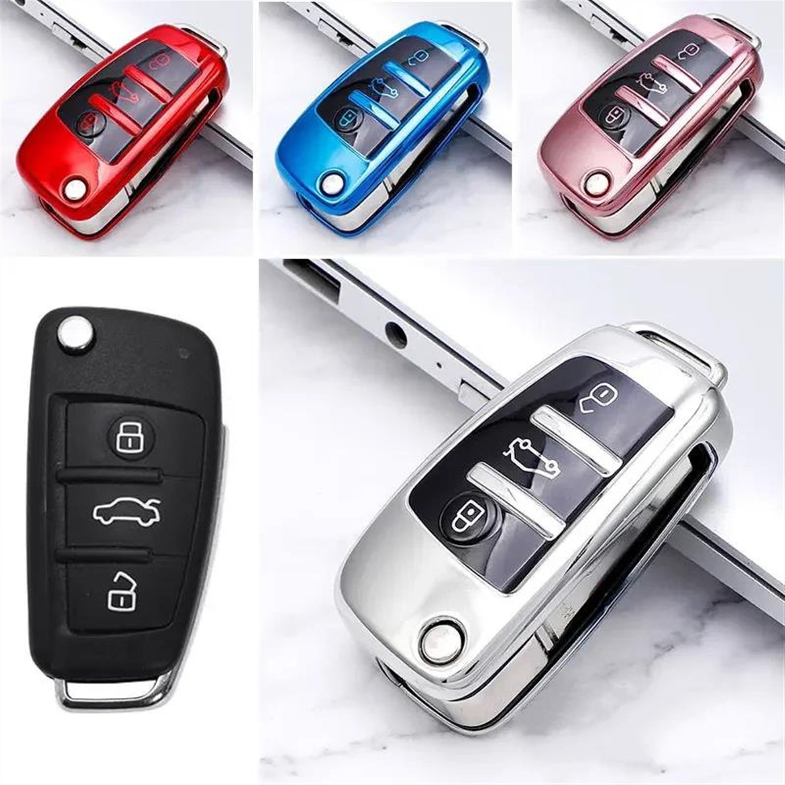 に適合する A3 A4 A6 A5 A7 A8 TT Q2 Q3 Q5 Q7 S3 RS3用 車用キーシェルケース カバー フォブ Amazon | Khgdfvw アウディ専用 キーケース 新型 本革 キーカバー Audi A3 A4 A5 A6 A7 A8 Q5 Q6 SQ5  Q7 SQ7 TT TTS TTRS S4 S5等対応 防水 汚れ防止 軽量 自動車スマートキーケース カスタム パーツ (B-GREEN-K) |