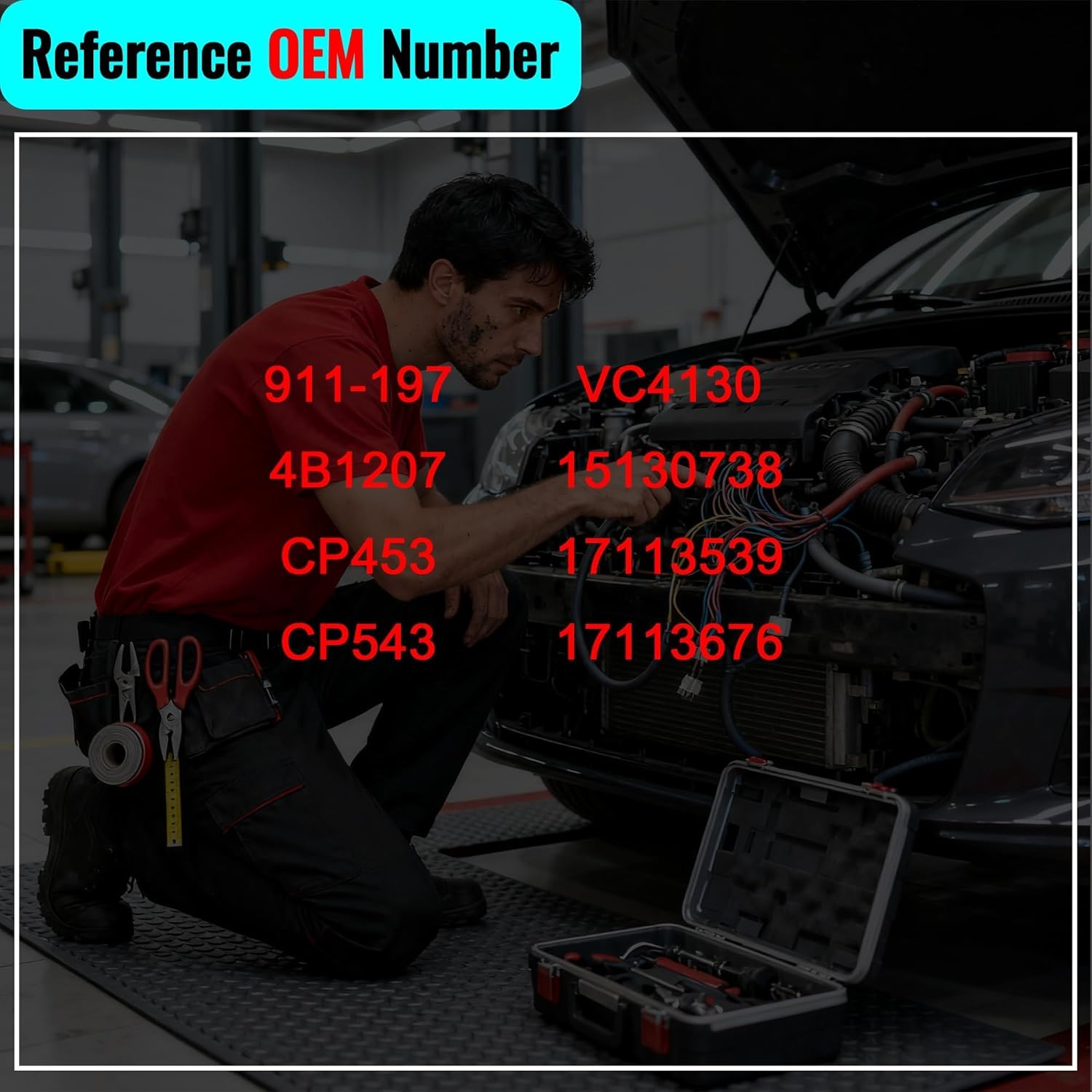 Vapor Canister ‎911-197 Compatible with Chevrolet Silverado 1500 HD 2500 HD GMC Sierra 1500 HD 2500 HD 17113539 17113676