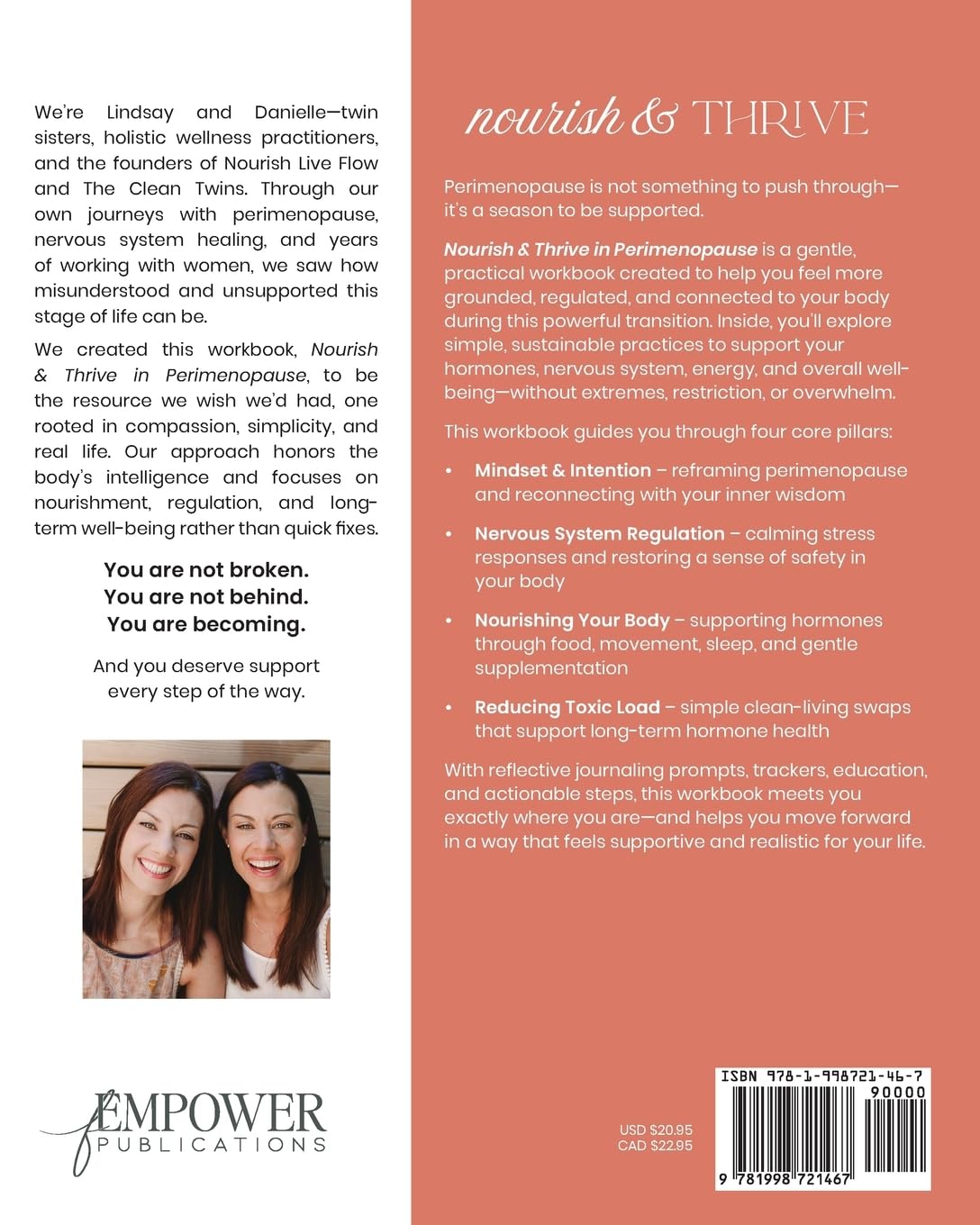 Nourish and Thrive: A Guided Workbook for Women Ready to Feel Like Themselves Again