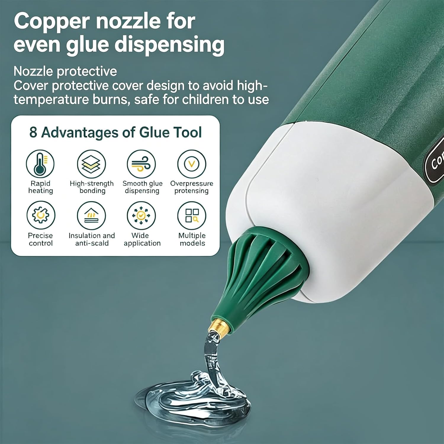 Battery Cordless Glues Fast Adhesive Melting Easy Switches Operations Hot Glues for Cordless Hot Rechargeable