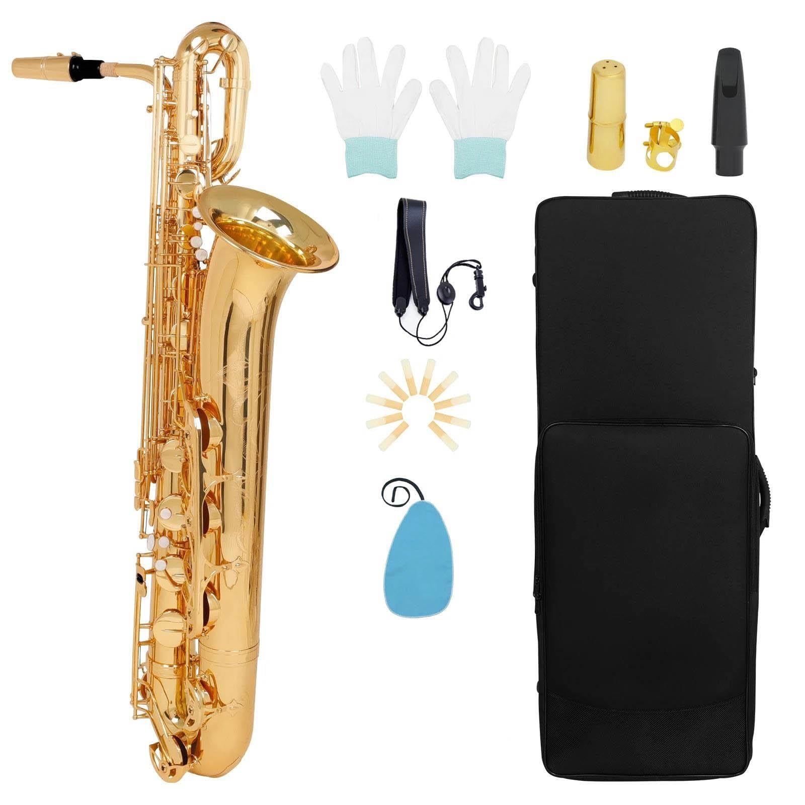 Saksofon Instrumenty Muzyczne Profesjonalny Saksofon Barytonowy Eb