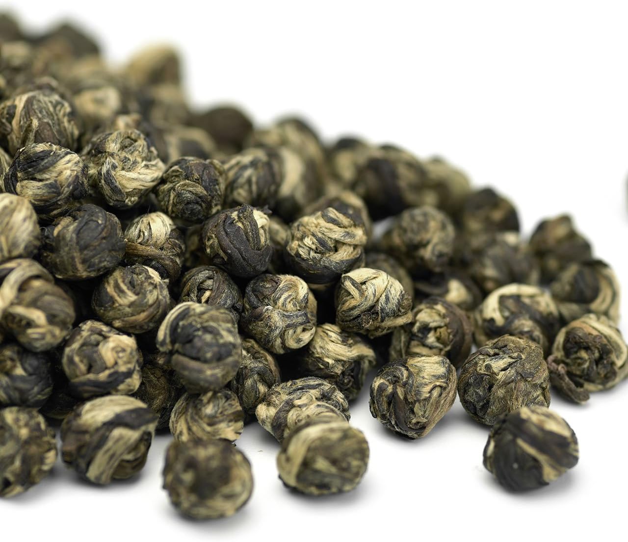Teavivre Jasmine Dragon Pearls Green Tea Loose Leaf Chinese Tea - 3.5oz / 100g