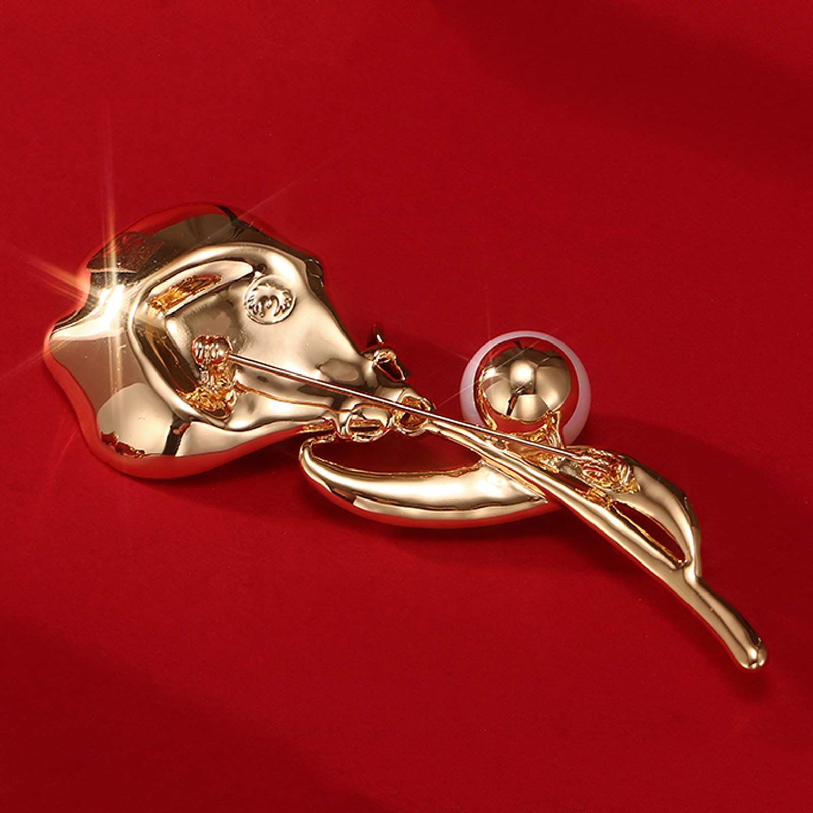Broche Broche de perlas, broches clásicos de estilo chino for mujer, broche de cristal, chal, vestido, abrigo, accesorios, regalos únicos Broches para Ropa