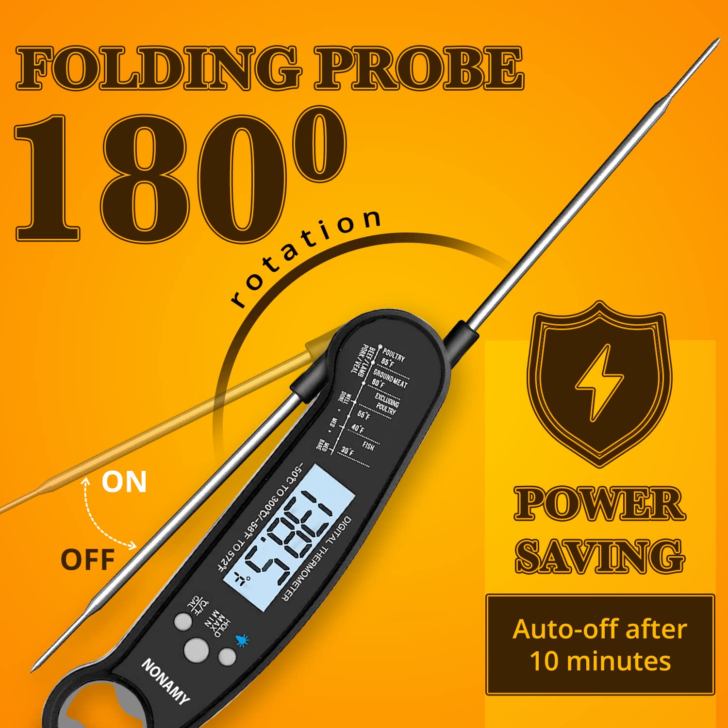 Review PROKRANOL Digital Meat Thermometer Professional Meat