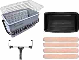 Paint Roller Tray Liner ROLLINGDOG 20PC 18 Inch Paint Roller Kit - 18 Inch Paint Roller Frame,2 B&q Roller Tray Liners