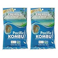 Vista 9 de Kombu Emerald Cove Silver Grade, algas marinas secas, bolsa de 1.76 onzas
