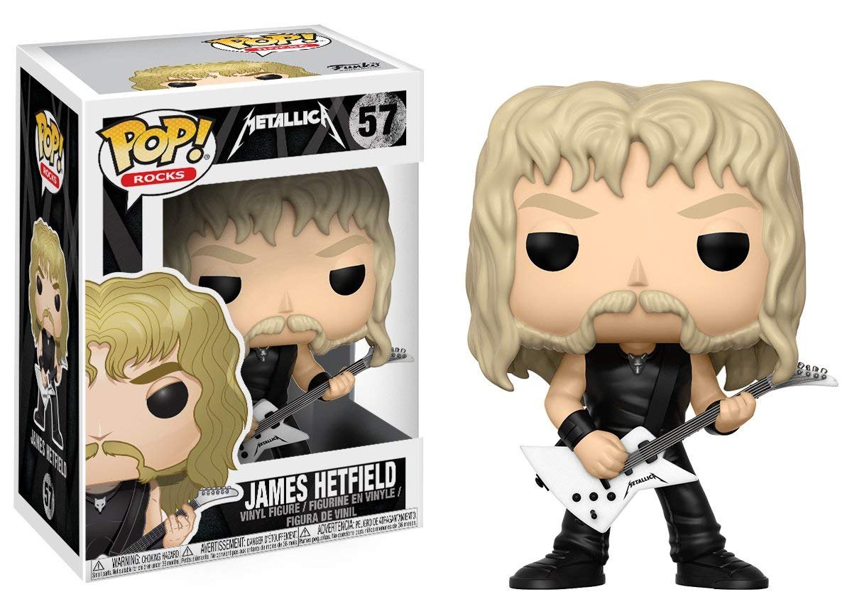F*E様 廃盤・超激レア Funko POP! Rocks メタリカ 5体フルコ Buy Funko Pop! Rocks: Metallica - James Hetfield #57 Vinyl Figure