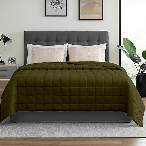 Miniatura 18 de HomeSmart Manta con peso tamaño Queen, 20 libras, color negro, 92 x 88 pulgadas, tela ultrasuave de alta calidad, manta pesada para adultos