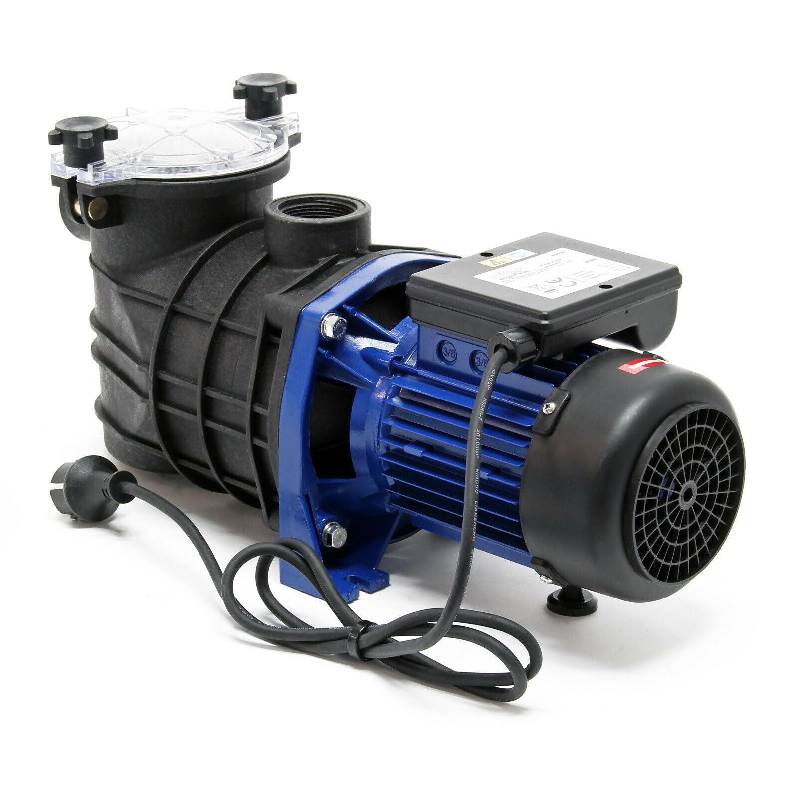 Pompa piscina 17700 litri all'ora 1100 watt pompa filtrazione circolazione pool wattshirlpool 16_0001471