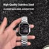Lamshaw Compatible con Huawei Watch Fit 5, Correas de Acero Inoxidable, Reemplazo de Metal para Huawei Watch Fit 5, 5 Pro, Fit 4 Pro, Fit 4, Fit 3 5