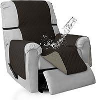 Vista 53 de ISSUNTEX Fundas de Sofá de Doble Protección 100% Impermeables para Sala de Estar, Fundas de Sofá para Sofá de 3 Cojines, Protector de Muebles