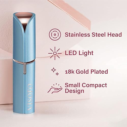 Miniatura 2 de Paquete de topacio para depilación facial y 4 cabezales de repuesto adicionales