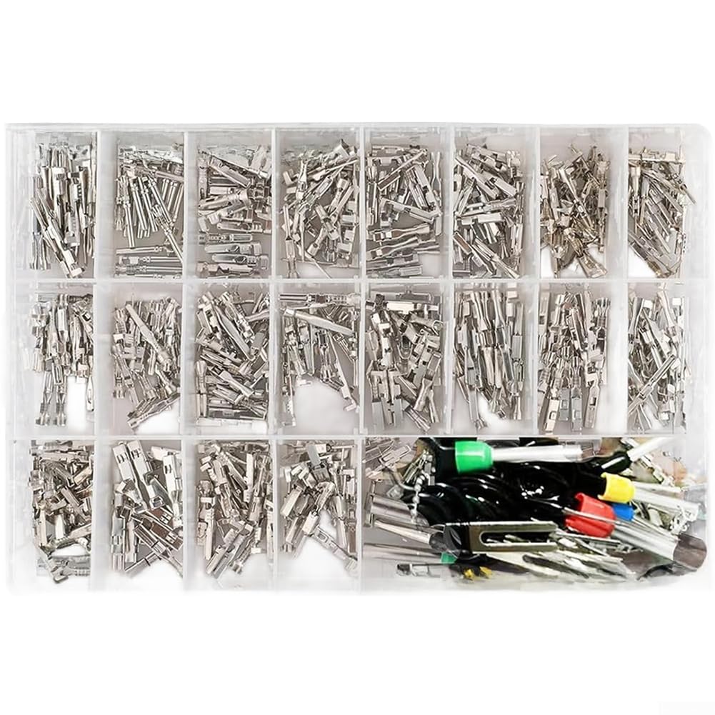 Broches terminales en cuivre pour faisceau de voiture 1mm à 3.5mm x340